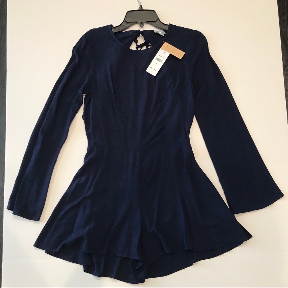 ❌❌SOLD❌❌Blue size medium romper